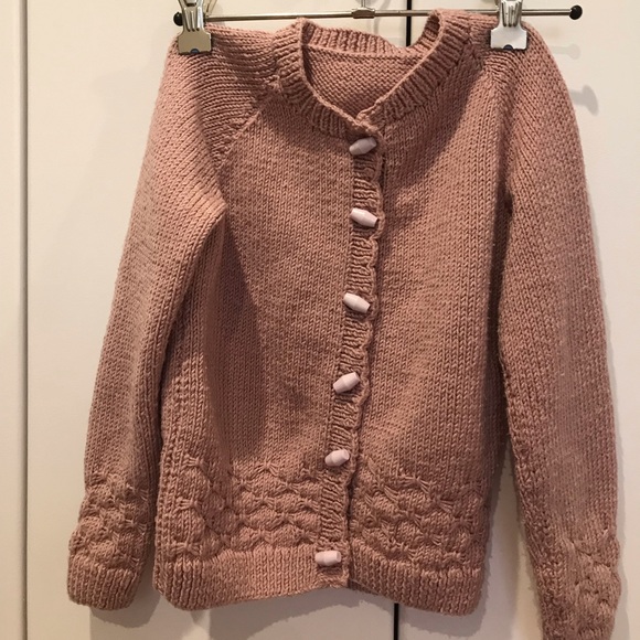 Kids handmade cardigan - Picture 2 of 8